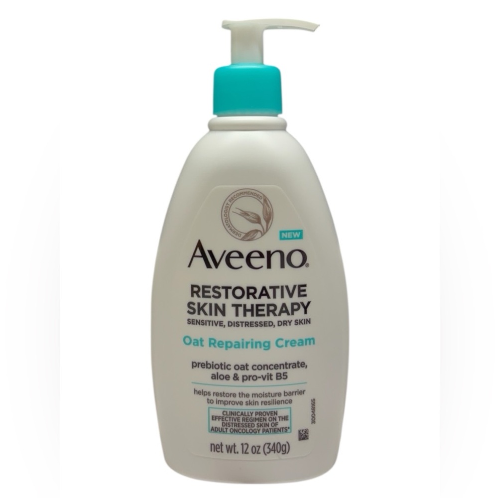 Aveeno Restorative Skin Therapy Oat Repairing Cream Body Lotion 12oz OLD VERSION